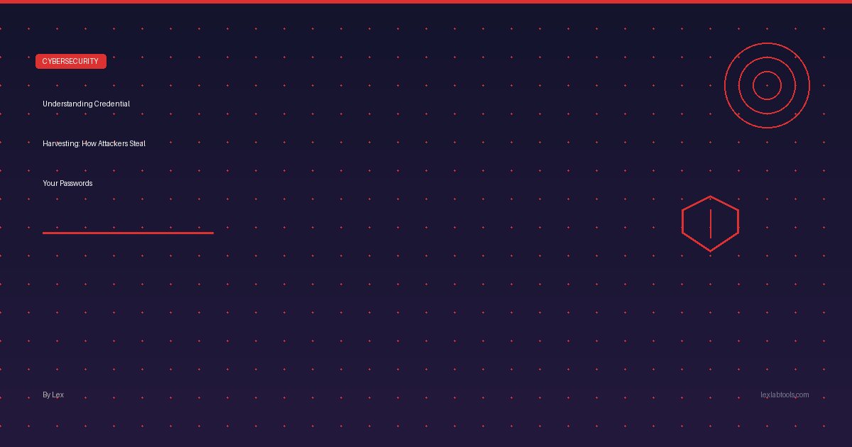 Understanding Credential Harvesting: How Attackers Steal Your Passwords
