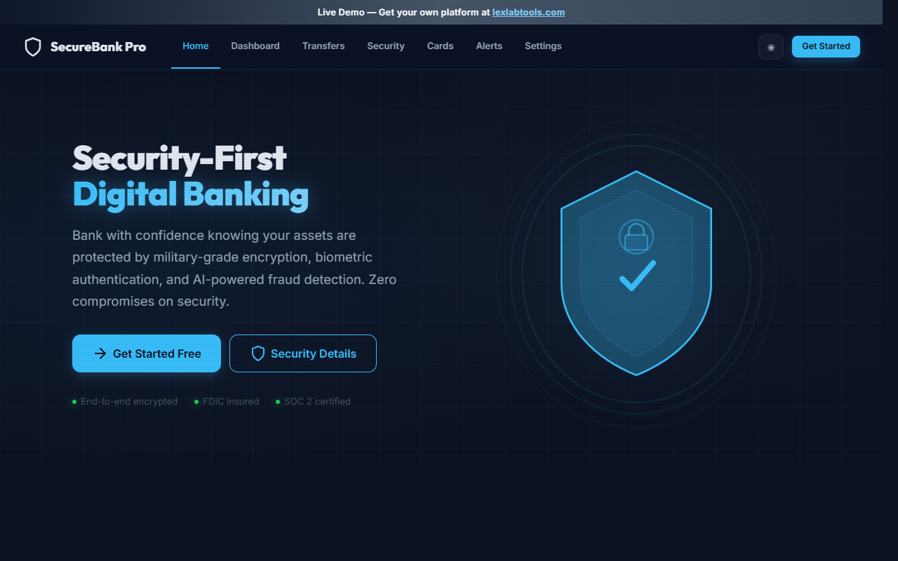 SecureBank Pro